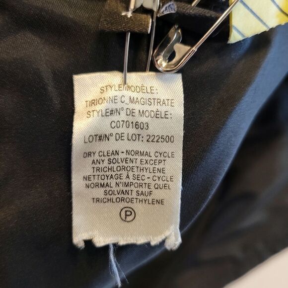 Theory Fitted Sheath Leather Bodice Wool Skirt Tirionne C Magistrate Mini Dress - Picture 11 of 16